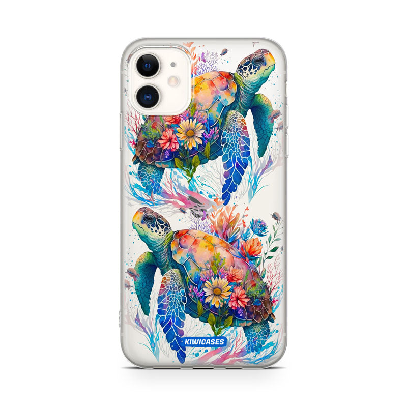 Floral Turtles