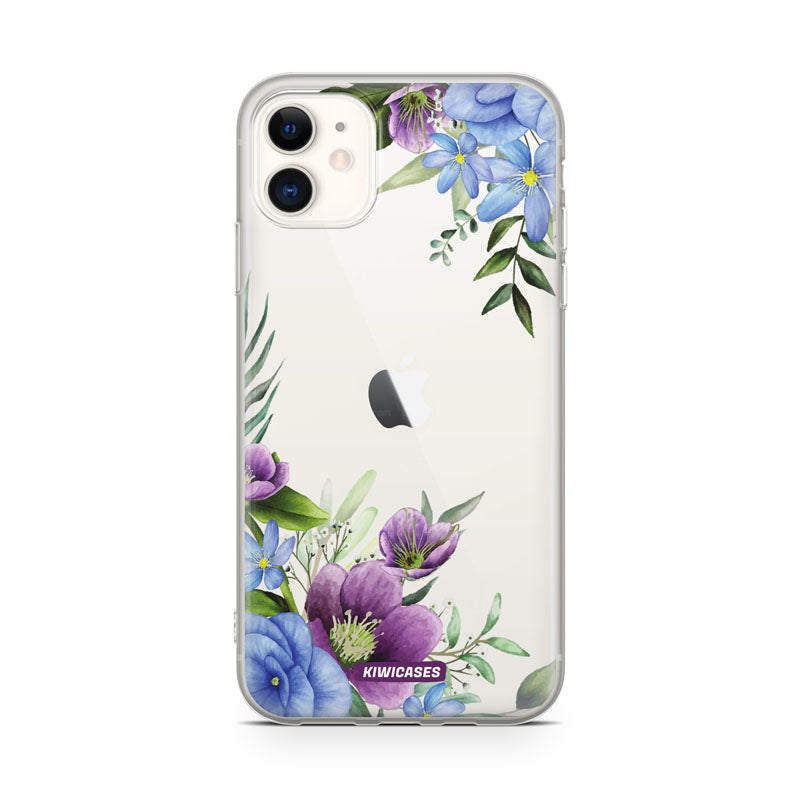 Blue and Purple Daisies