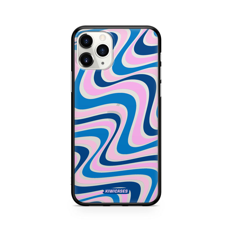 Wavey Blue Pink
