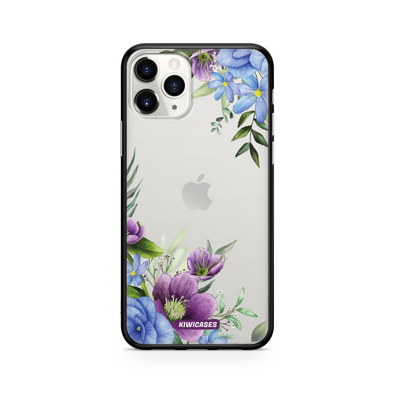 Blue and Purple Daisies