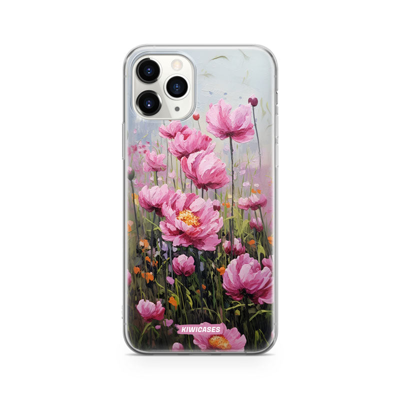 Painted Pink Peonies