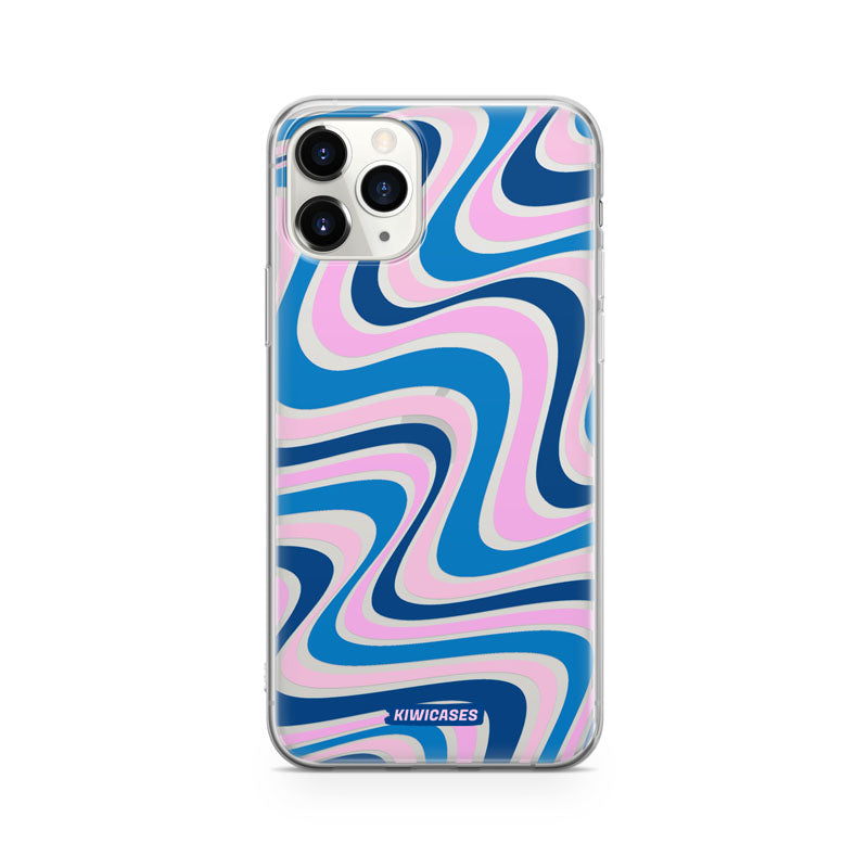 Wavey Blue Pink