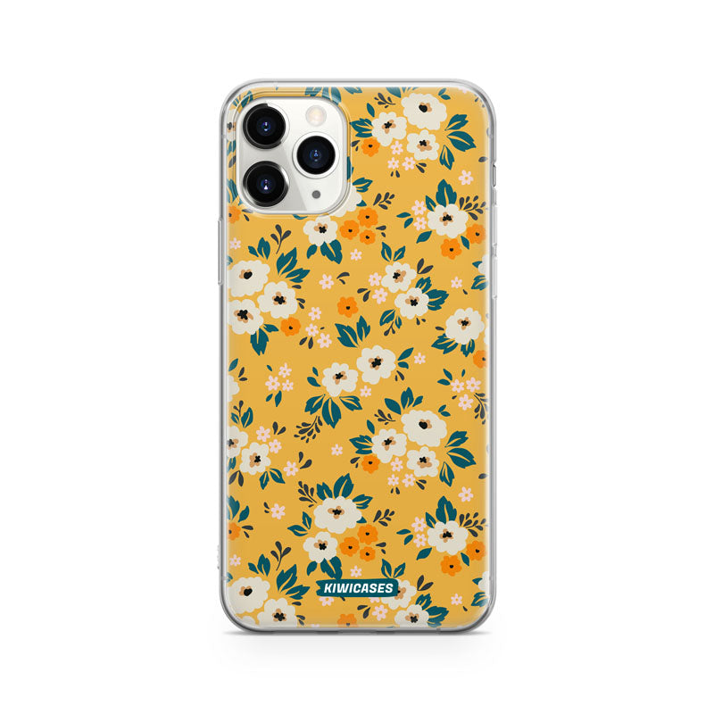 Ditsy Yellow Flowers