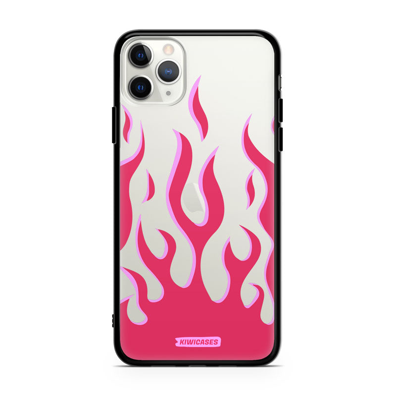 Pink Fire Flames