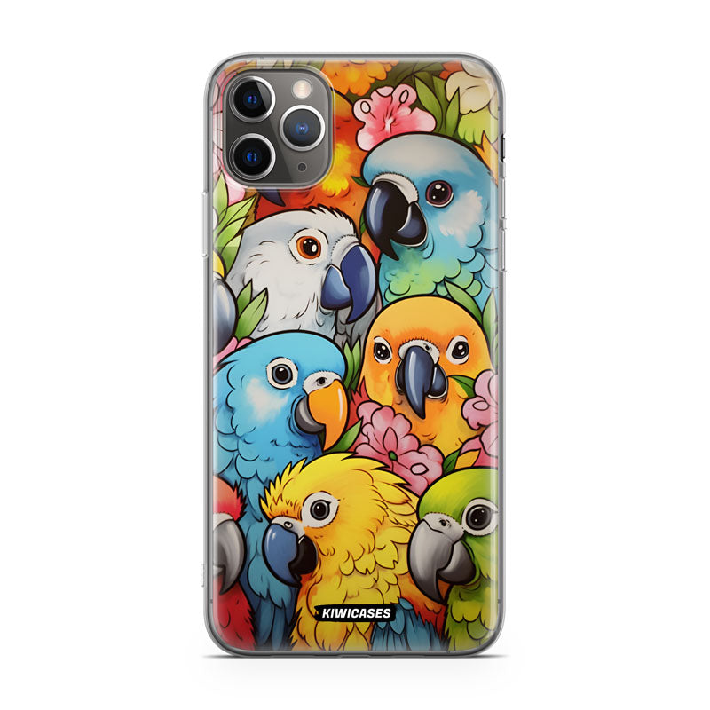 Cute Parrots - iPhone 11 Pro Max