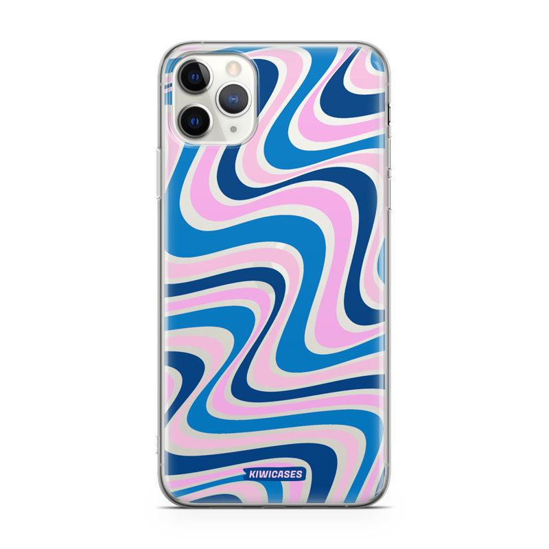Wavey Blue Pink