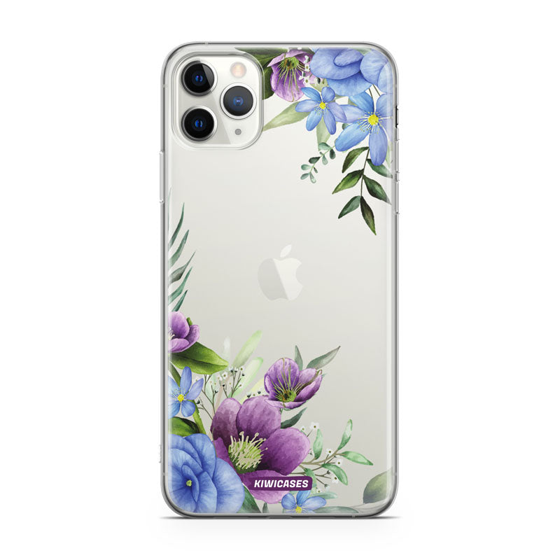 Blue and Purple Daisies