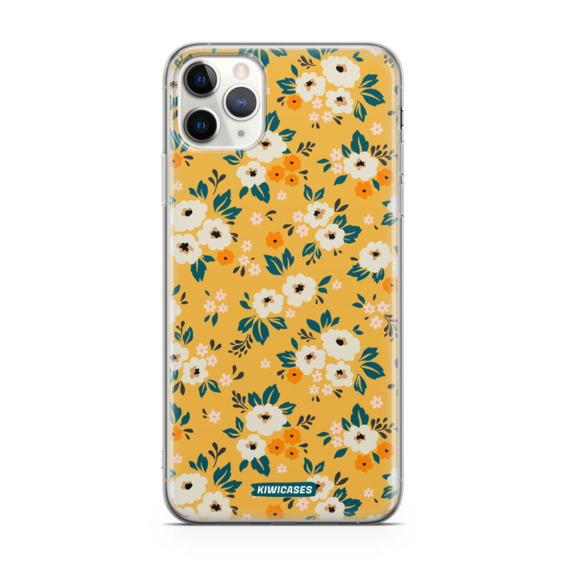 Ditsy Yellow Flowers