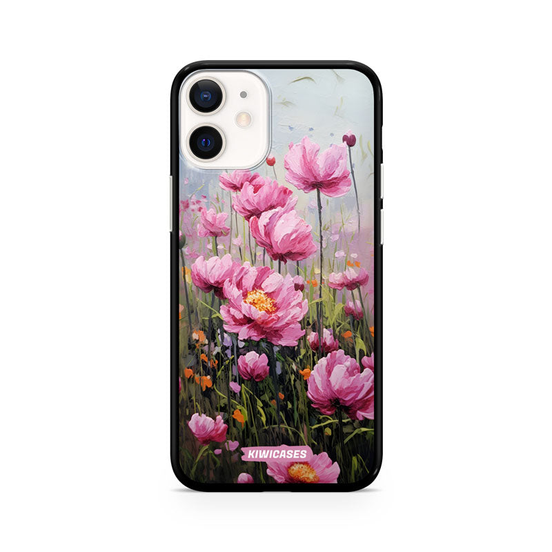 Painted Pink Peonies