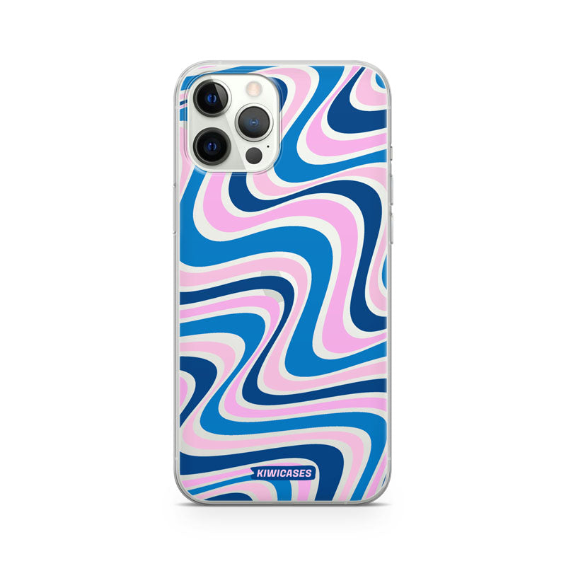 Wavey Blue Pink