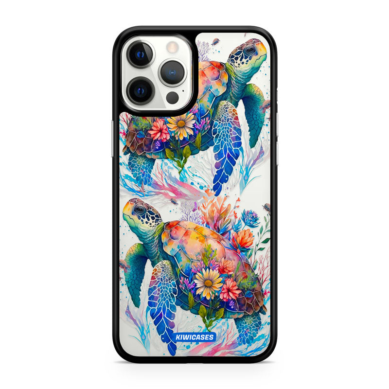 Floral Turtles