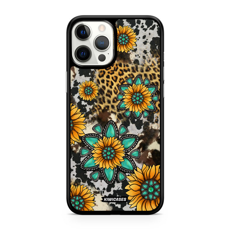 Gemstones and Sunflowers