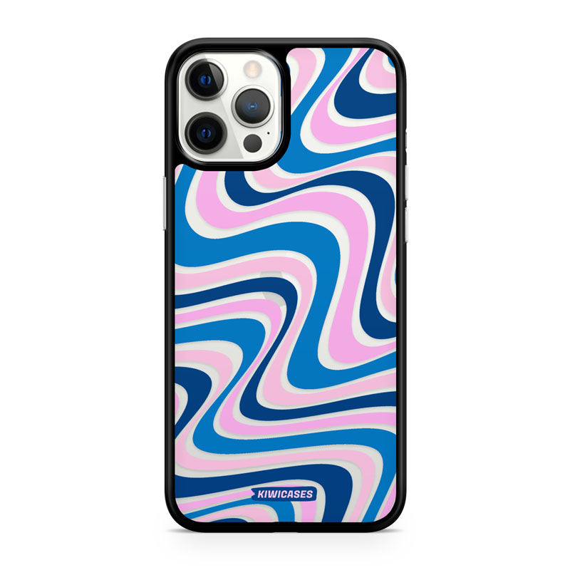 Wavey Blue Pink