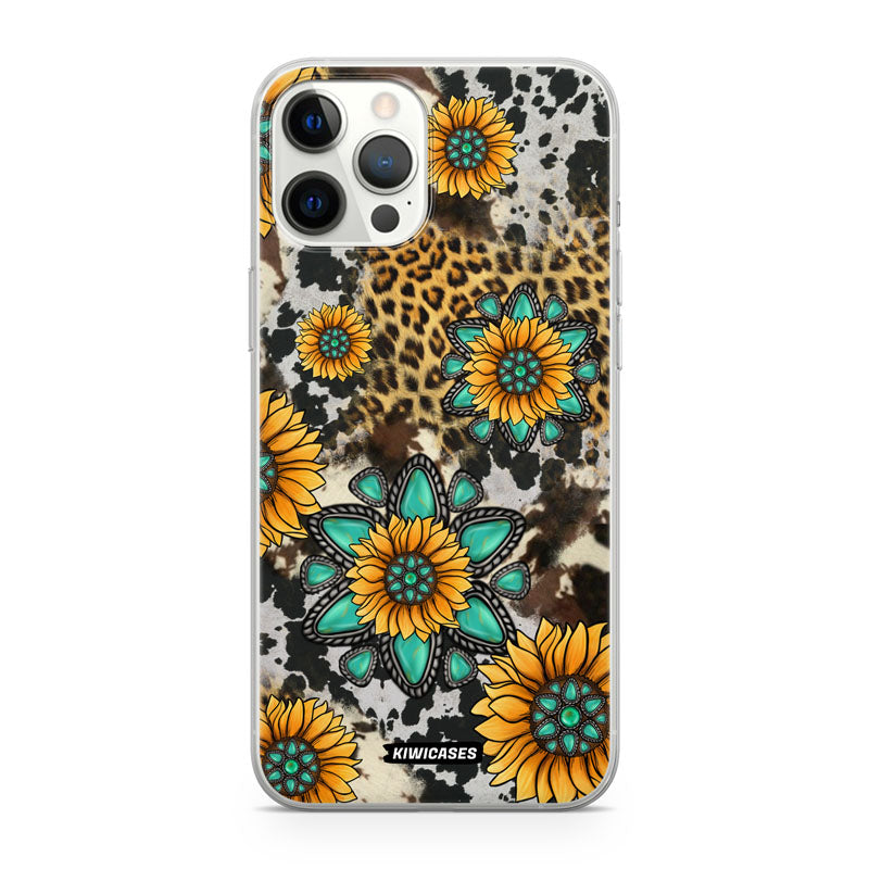 Gemstones and Sunflowers