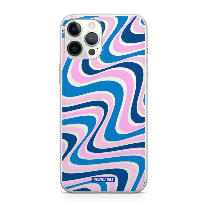 Wavey Blue Pink