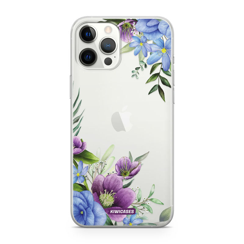 Blue and Purple Daisies