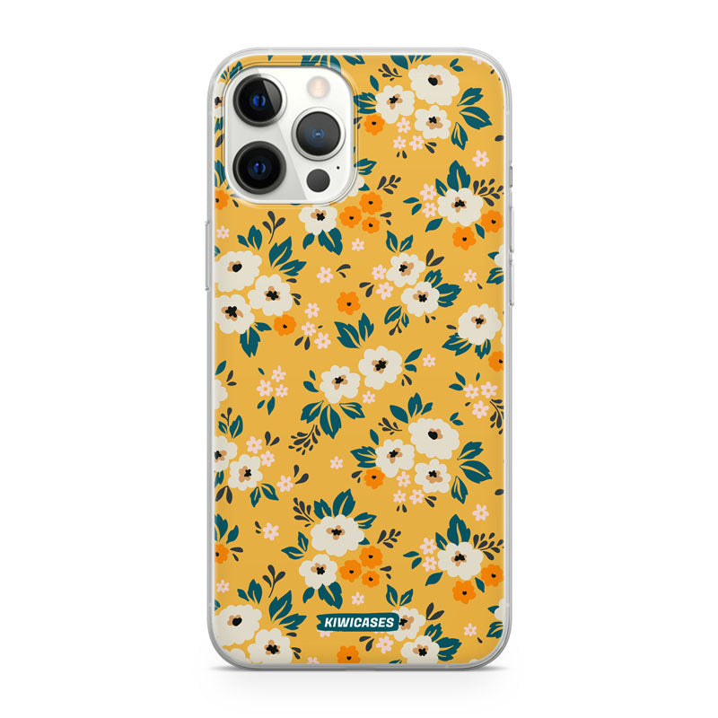 Ditsy Yellow Flowers