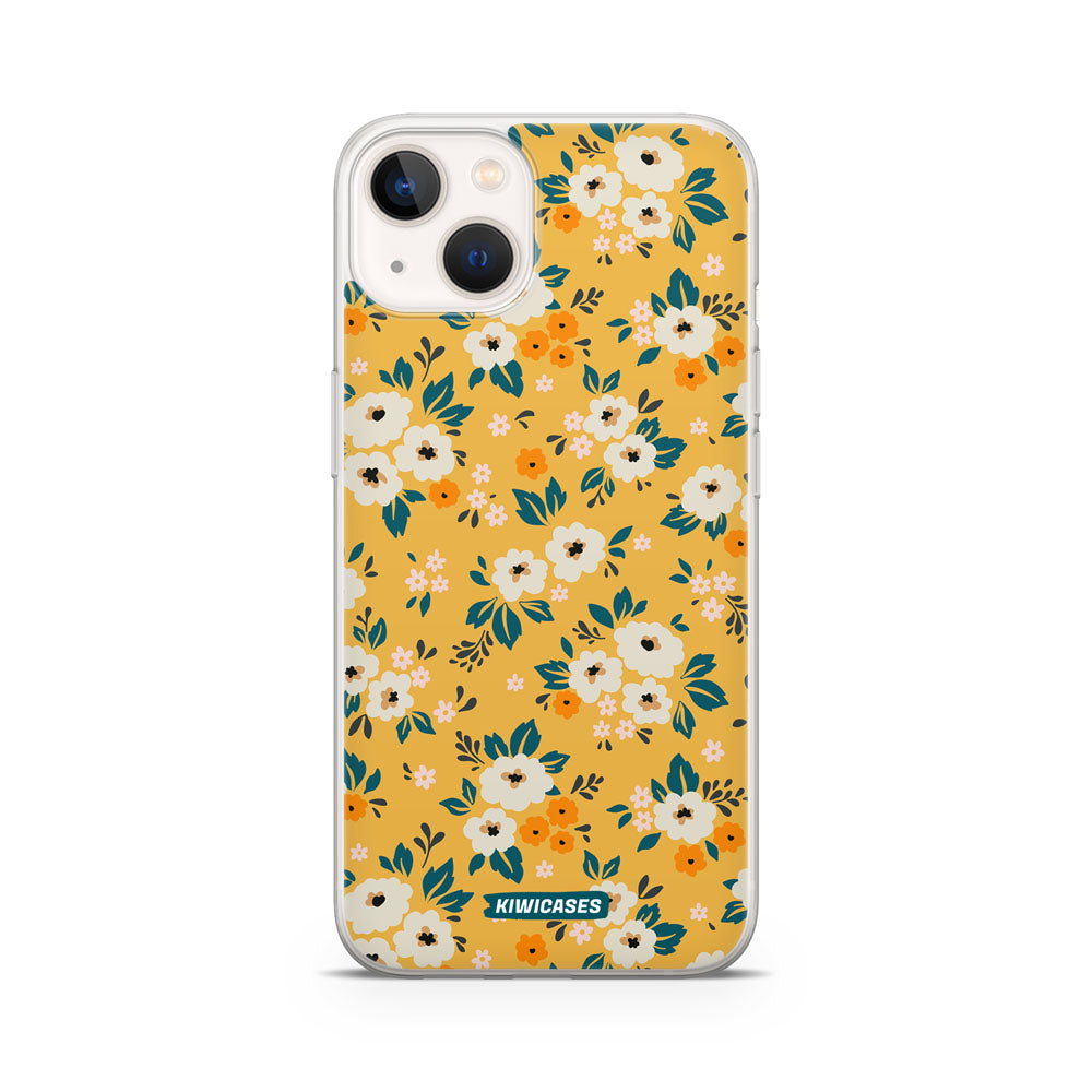 Ditsy Yellow Flowers