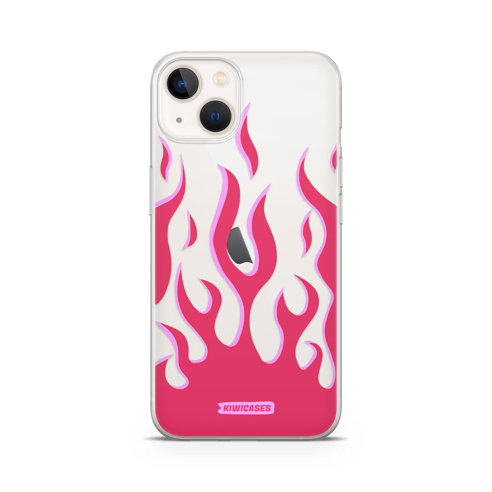 Pink Fire Flames