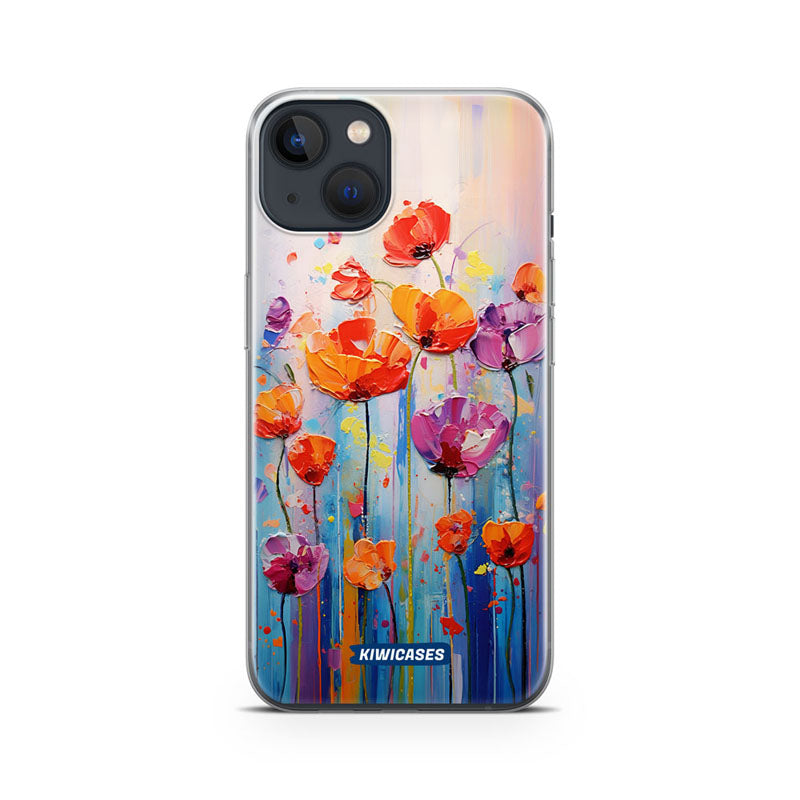 Painted Tulips - iPhone 13 Mini