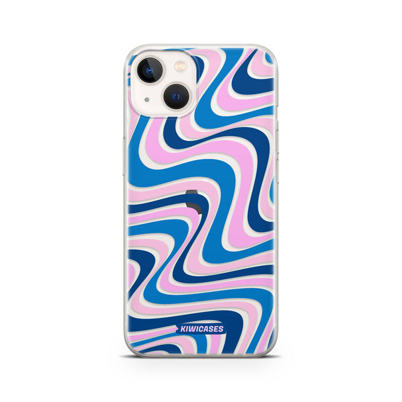 Wavey Blue Pink