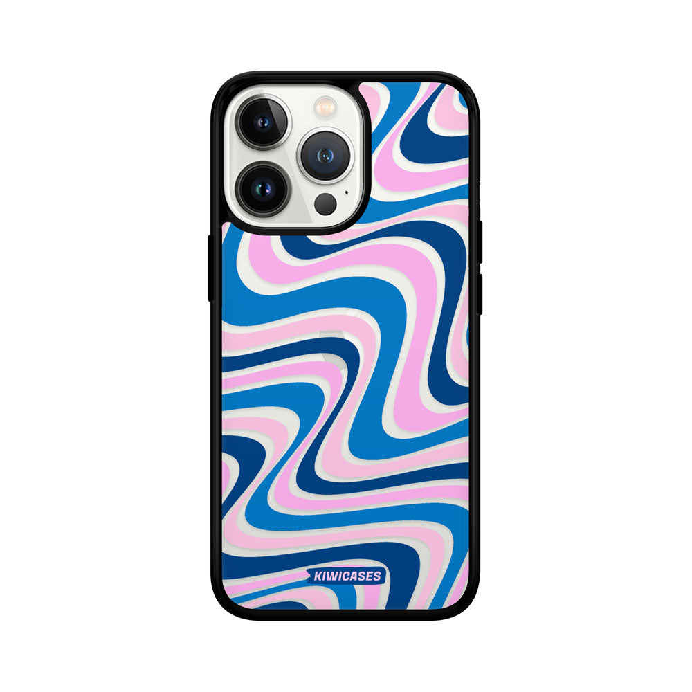 Wavey Blue Pink