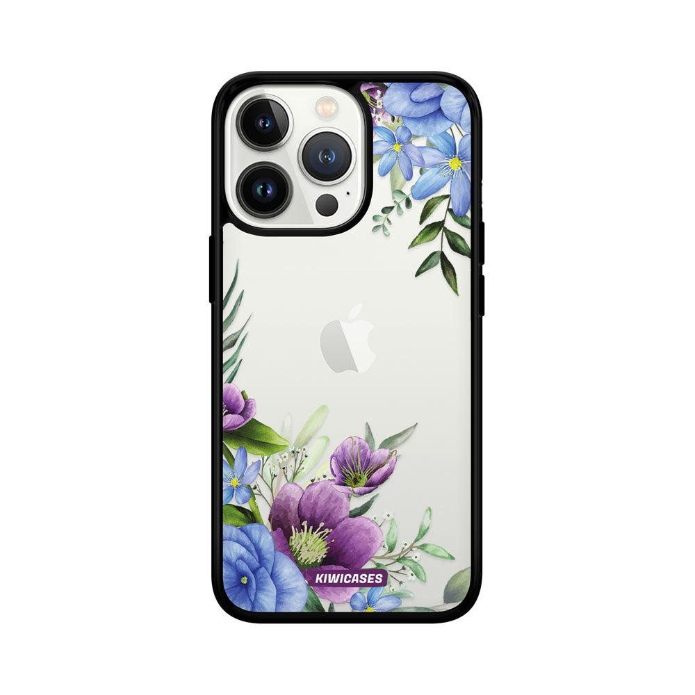 Blue and Purple Daisies