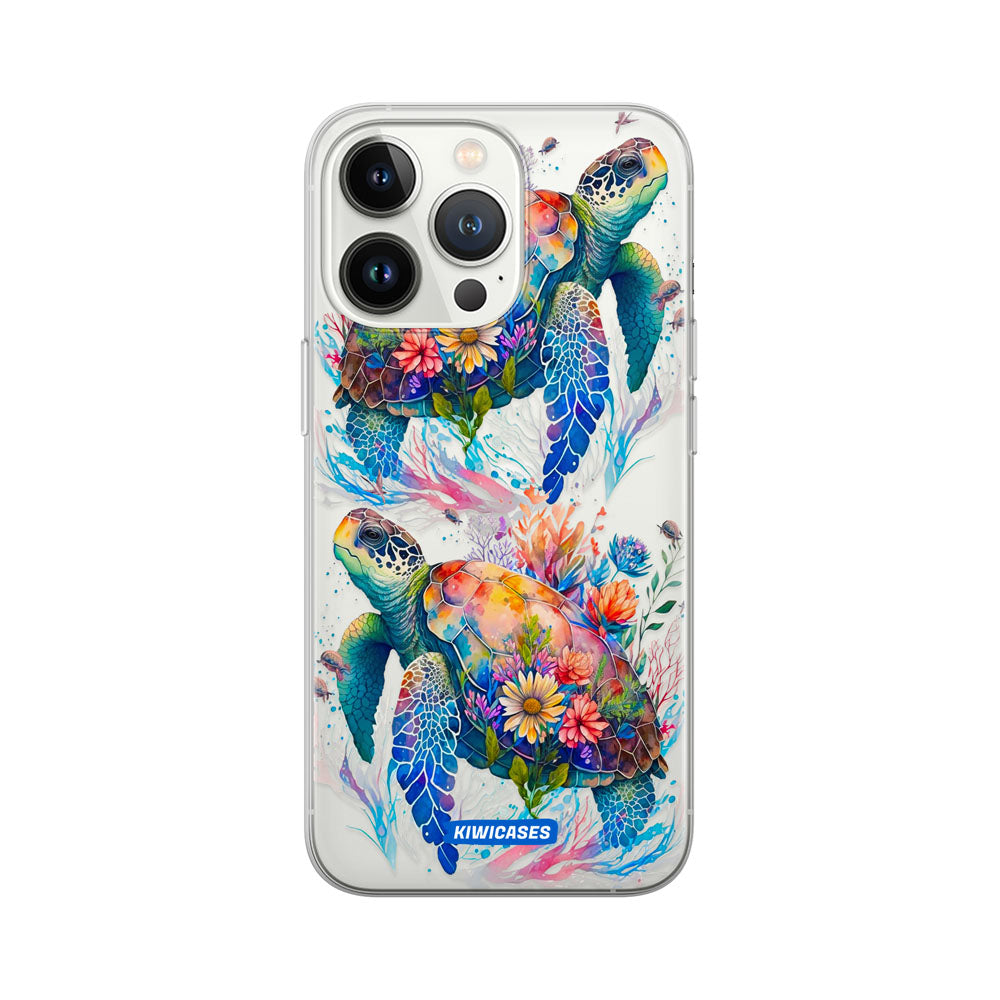 Floral Turtles