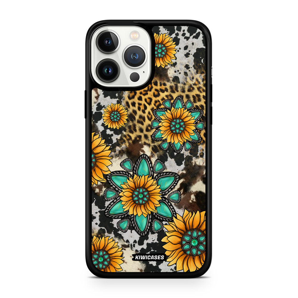 Gemstones and Sunflowers