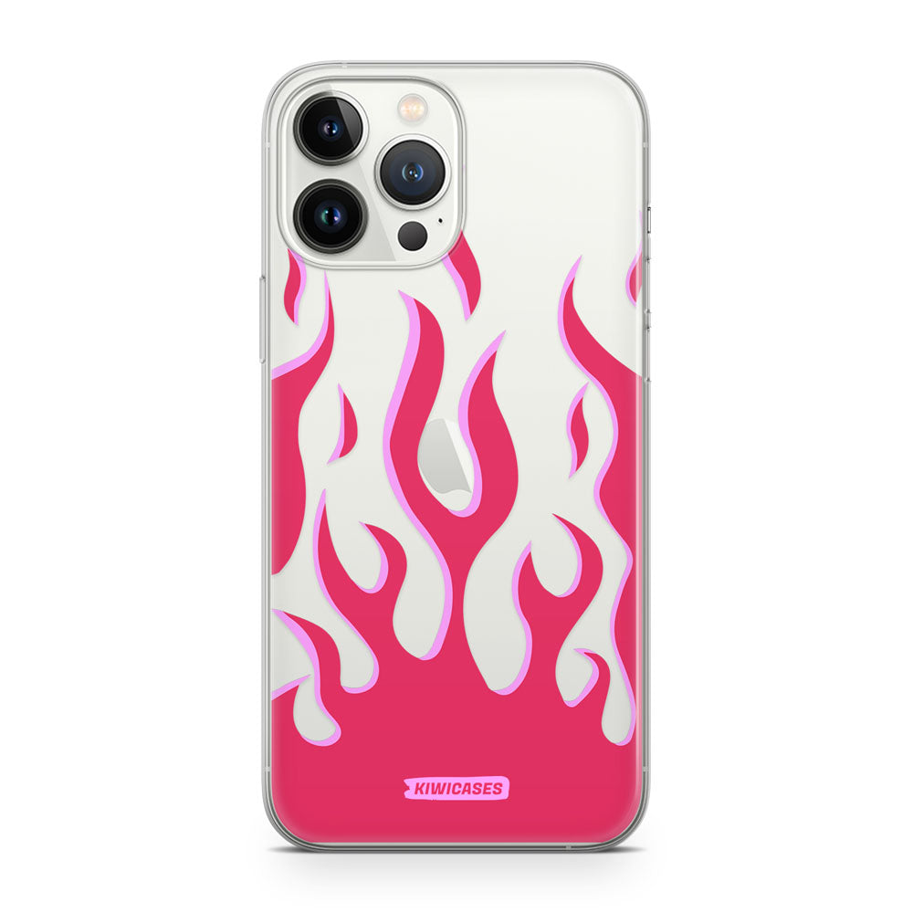 Pink Fire Flames