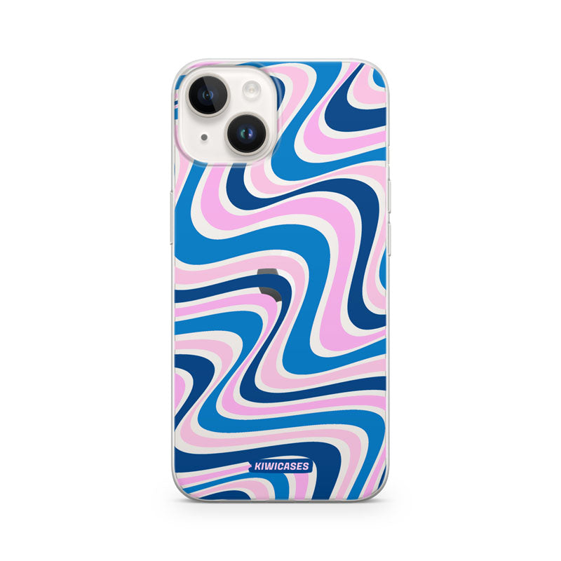 Wavey Blue Pink