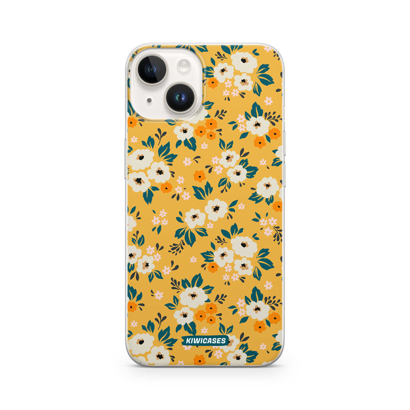 Ditsy Yellow Flowers