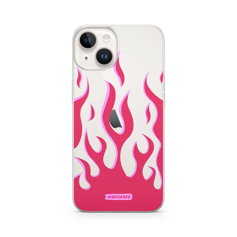 Pink Fire Flames