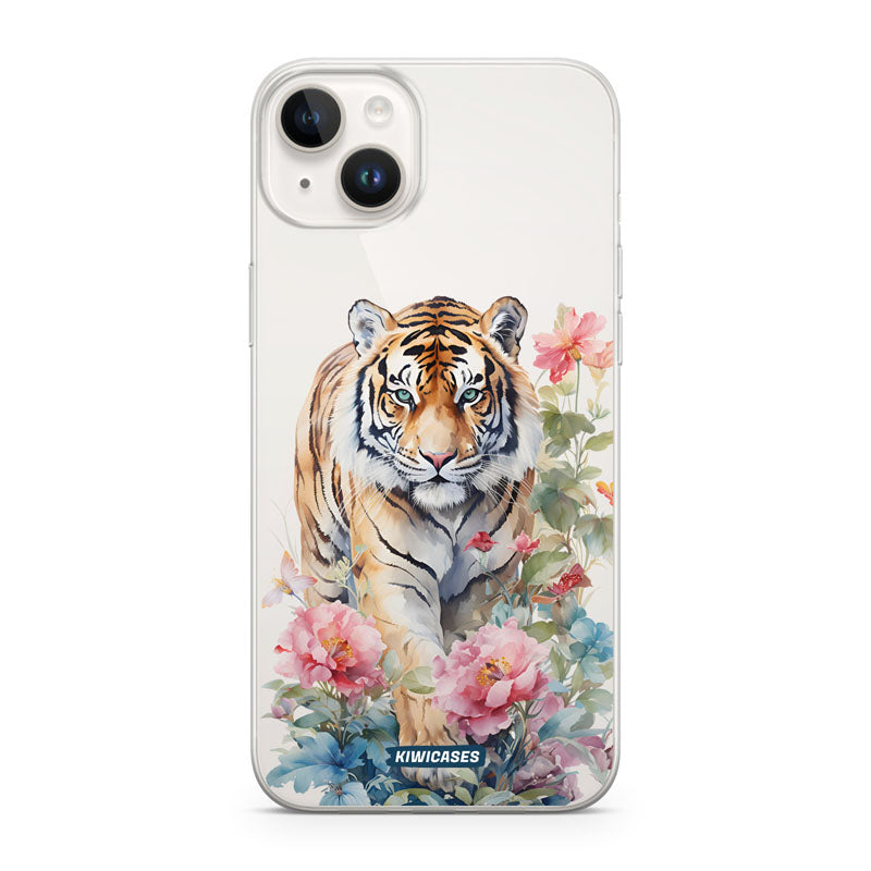 Floral Tiger - iPhone 14 Plus