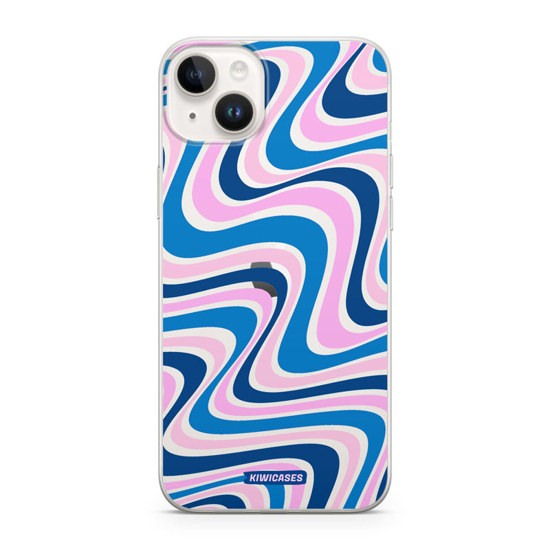 Wavey Blue Pink