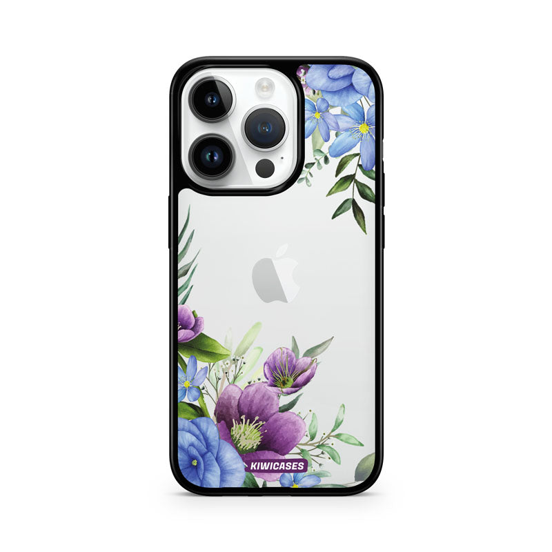 Blue and Purple Daisies