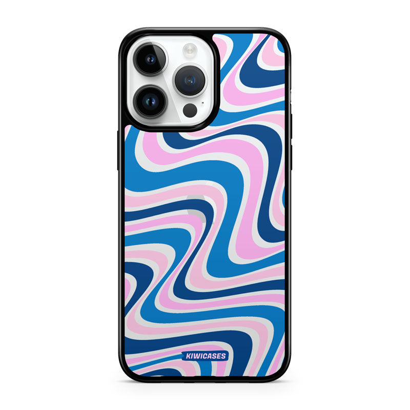 Wavey Blue Pink
