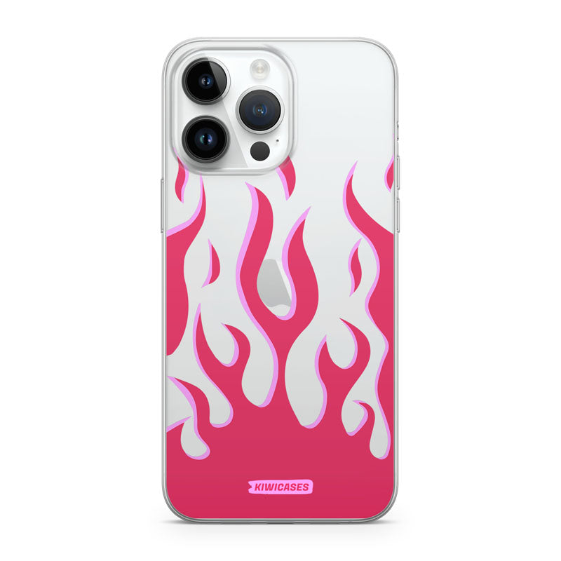 Pink Fire Flames