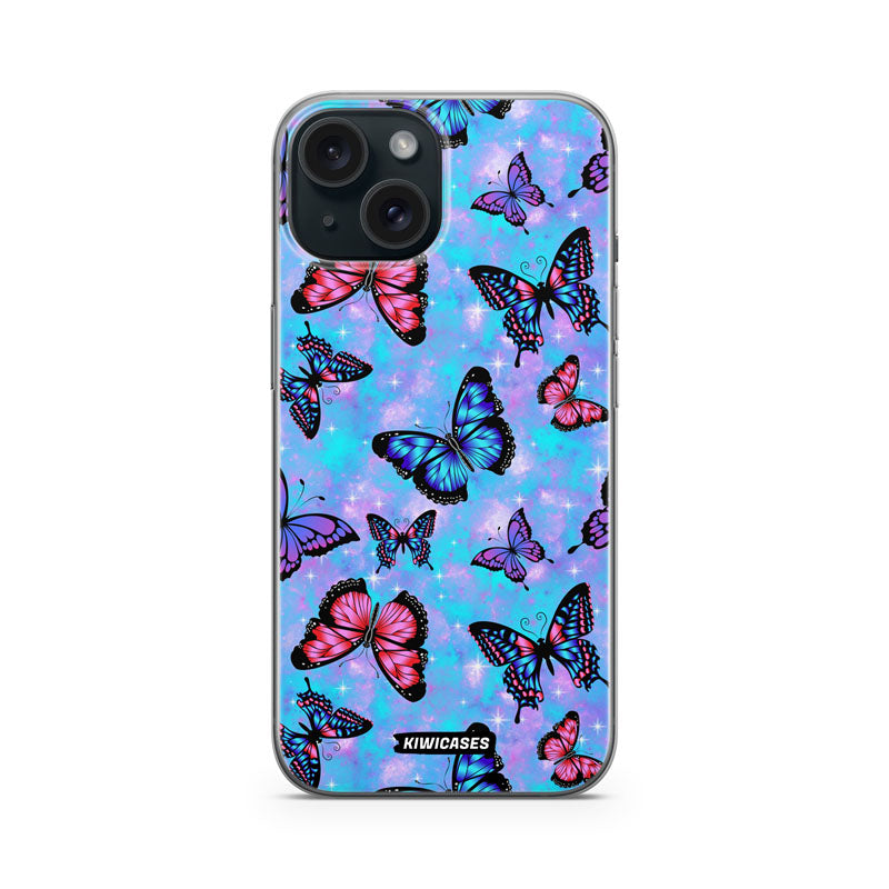 Starry Butterflies - iPhone 15