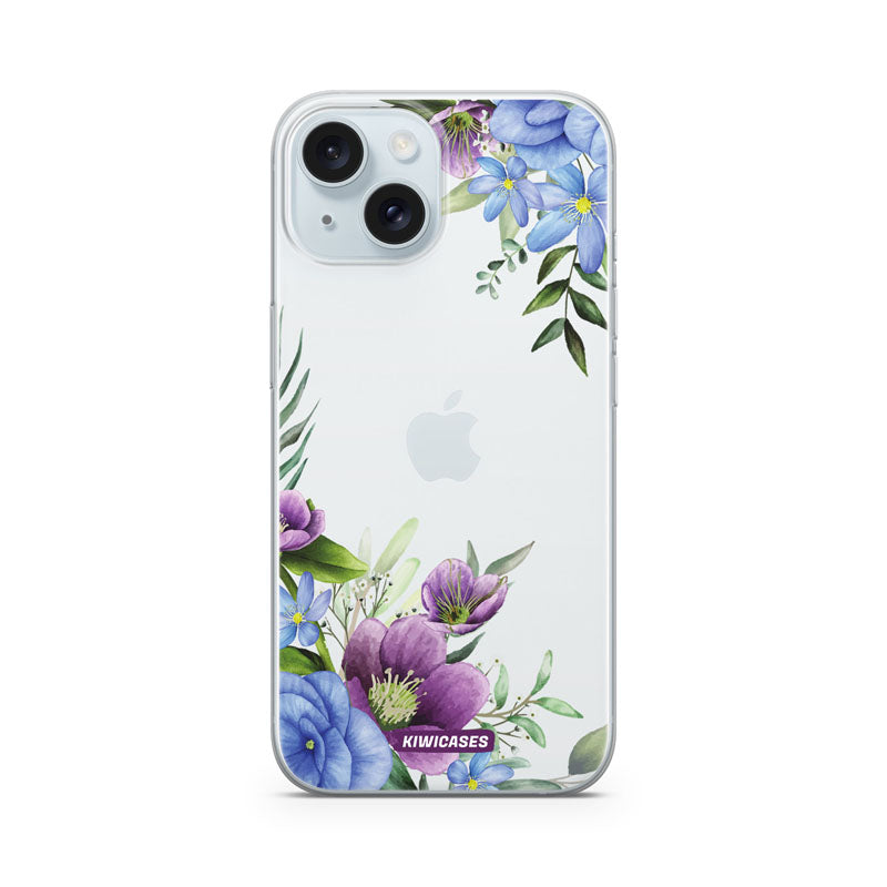 Blue and Purple Daisies