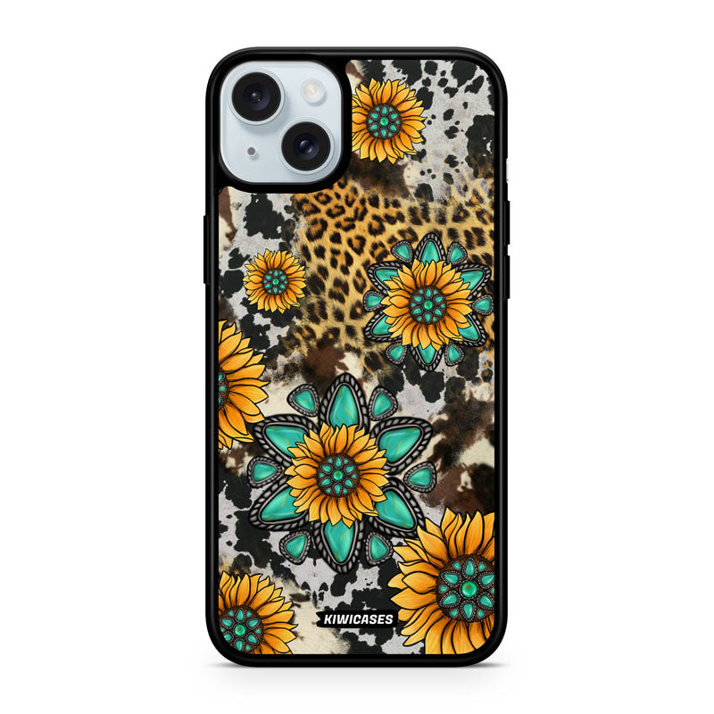 Gemstones and Sunflowers