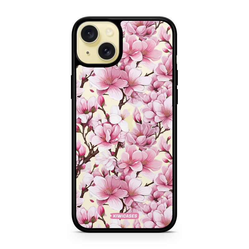 Pink Magnolia - iPhone 15 Plus