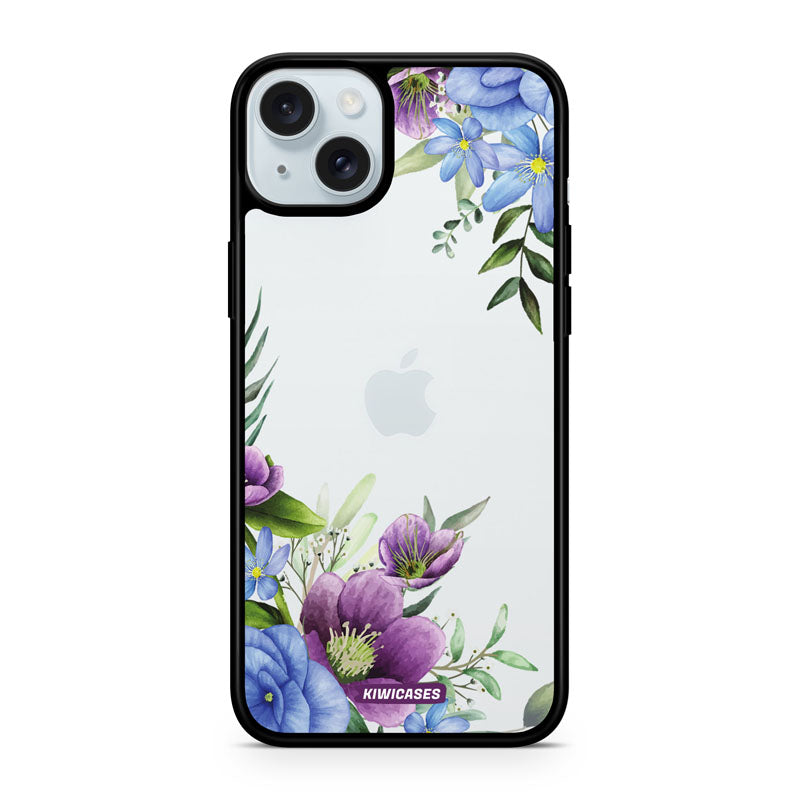 Blue and Purple Daisies