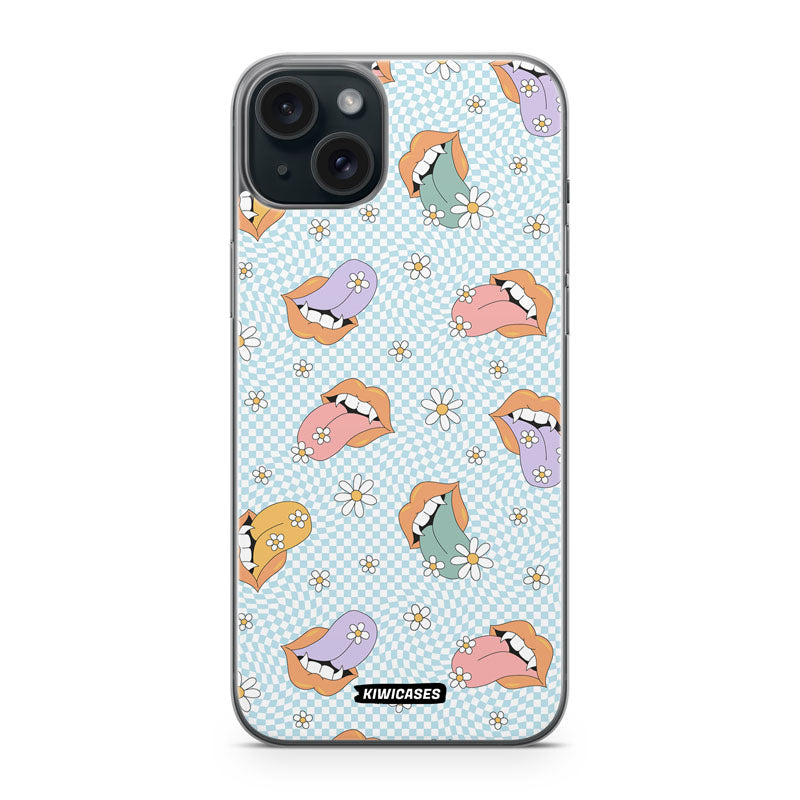 Checkered Tongue - iPhone 15 Plus