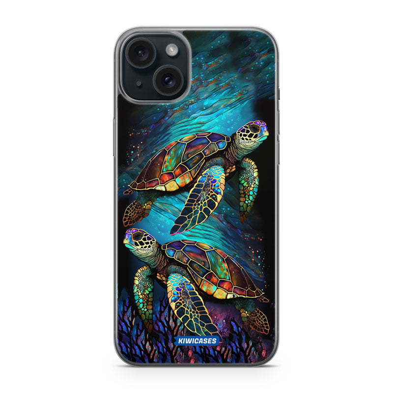 Turtles at Sea - iPhone 15 Plus