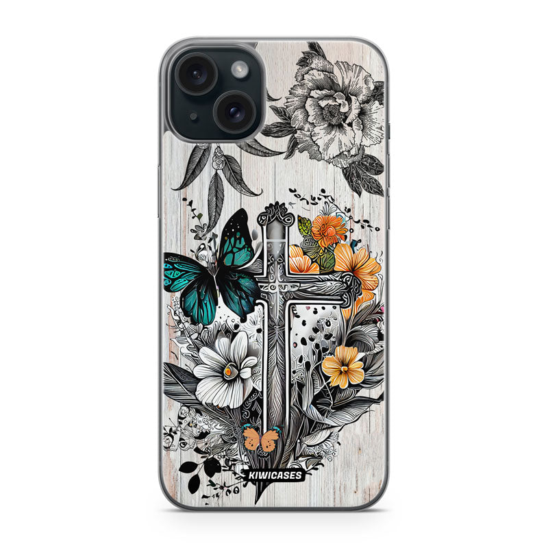 Butterfly Cross - iPhone 15 Plus