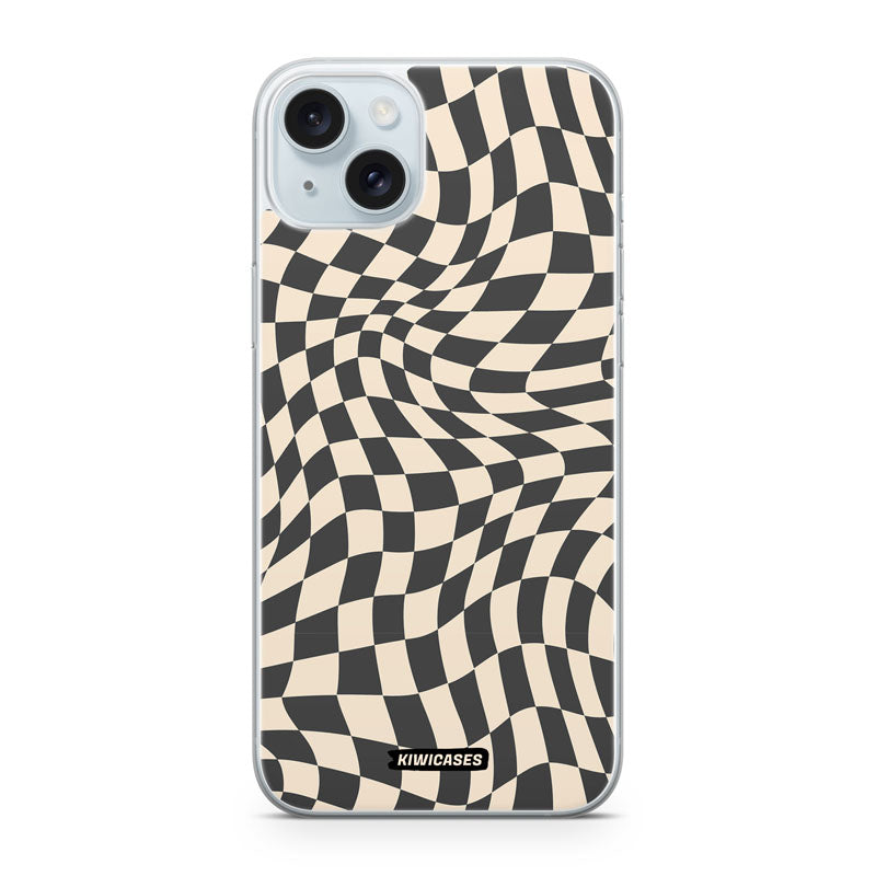 Wavey Checkered - iPhone 15 Plus
