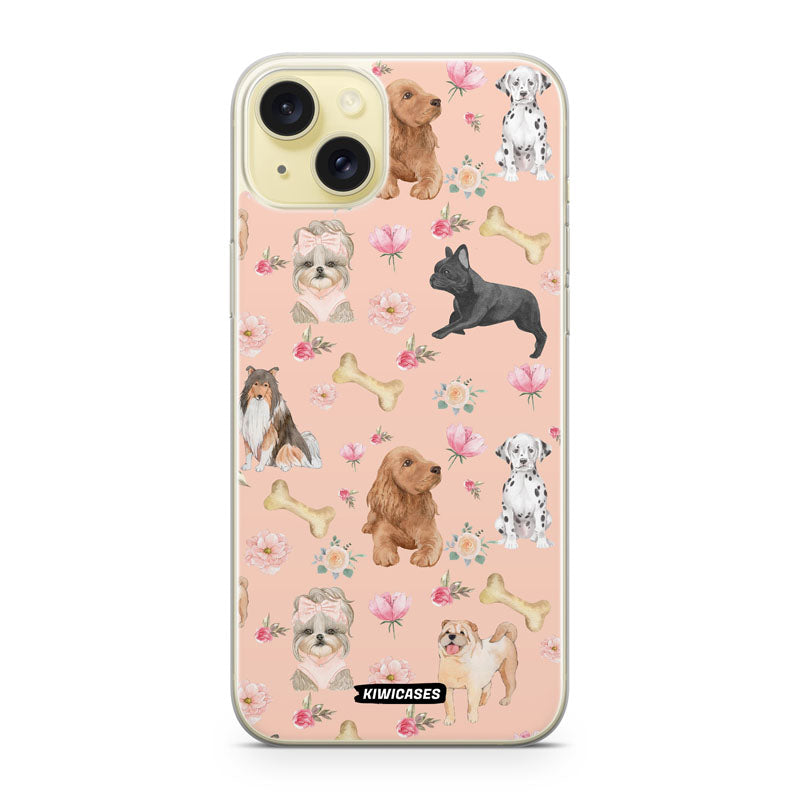 Cute Puppies - iPhone 15 Plus