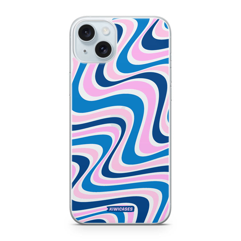 Wavey Blue Pink