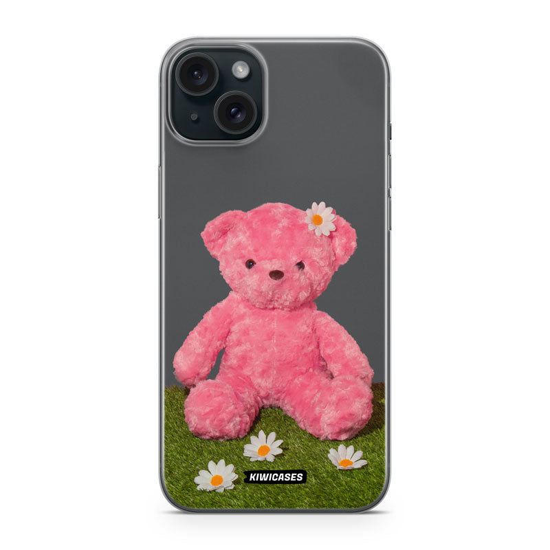 Pink Teddy - iPhone 15 Plus